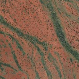 Satellite imagery of Frances Peak, AU