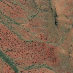 Satellite imagery of Frances Peak, AU