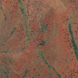 Satellite imagery of Frances Peak, AU