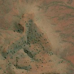 Satellite imagery of Peelangootharana Peak, AU