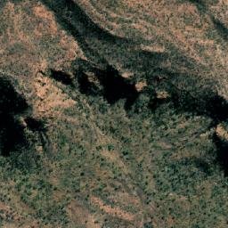 Satellite imagery of Mount Chisholm, AU