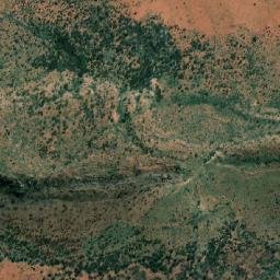 Satellite imagery of Mount Farewell, AU