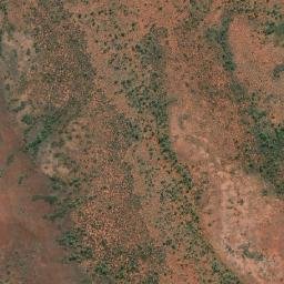 Satellite imagery of Red Hill, AU