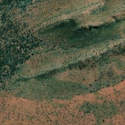 Satellite imagery of Mount Farewell, AU