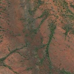 Satellite imagery of Red Hill, AU