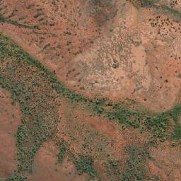 Satellite imagery of Red Hill, AU
