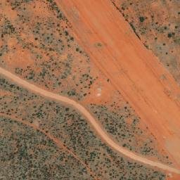 Satellite imagery of Wolfram Hill, AU