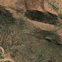 Satellite imagery of Mount Treachery, AU