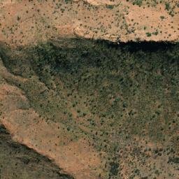 Satellite imagery of Mount Treachery, AU