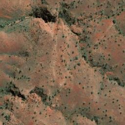 Satellite imagery of Red Hill, AU