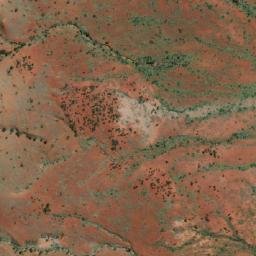 Satellite imagery of Red Hill, AU