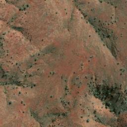 Satellite imagery of Red Hill, AU
