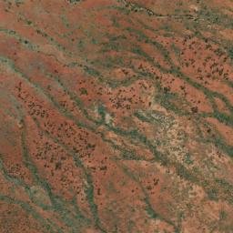 Satellite imagery of Red Hill, AU