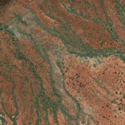 Satellite imagery of Red Hill, AU