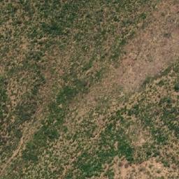 Satellite imagery of Molomole Hill, BW