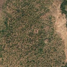 Satellite imagery of Molomole Hill, BW