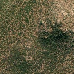 Satellite imagery of Molomole Hill, BW