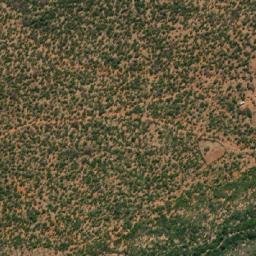 Satellite imagery of Molomole Hill, BW