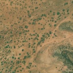 Satellite imagery of Lekono Hill, BW