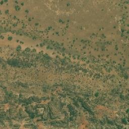 Satellite imagery of Lekono Hill, BW