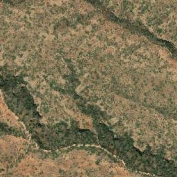 Satellite imagery of Trealla Hill, AU