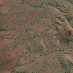 Satellite imagery of Mount Delphine, AU
