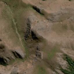 Satellite imagery of Cerro Virques, AR