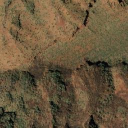 Satellite imagery of Mount King, AU