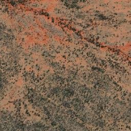 Satellite imagery of Lander Rock, AU