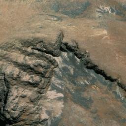 Satellite imagery of Cerro Overo, AR