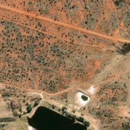 Satellite imagery of Mount Allan, AU