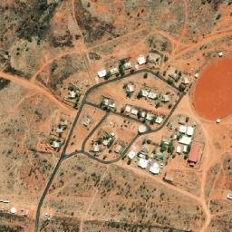 Satellite imagery of Mount Allan, AU