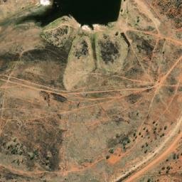 Satellite imagery of Mount Allan, AU