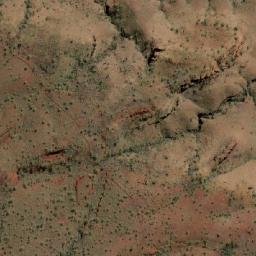 Satellite imagery of Range Creek, AU