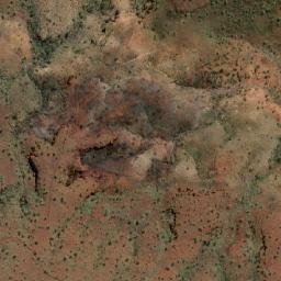 Satellite imagery of Range Creek, AU