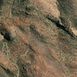 Satellite imagery of Mount Thomas, AU