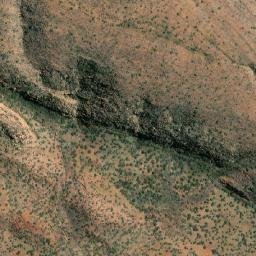 Satellite imagery of Mount Thomas, AU