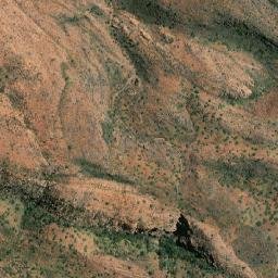 Satellite imagery of Mount Thomas, AU