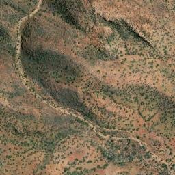 Satellite imagery of Mount Thomas, AU