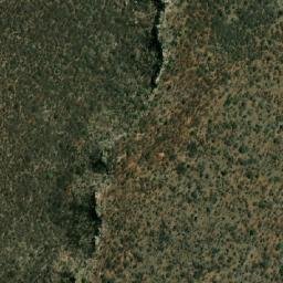 Satellite imagery of Leruti Hill, BW