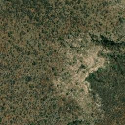 Satellite imagery of Leruti Hill, BW
