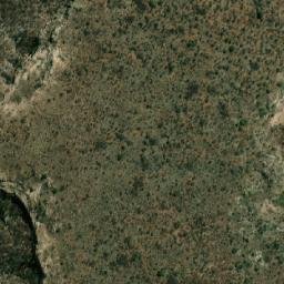 Satellite imagery of Leruti Hill, BW