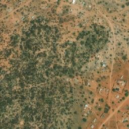Satellite imagery of Malatsi Hill, BW