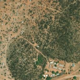Satellite imagery of Malatsi Hill, BW
