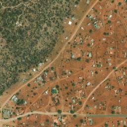 Satellite imagery of Malatsi Hill, BW