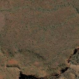 Satellite imagery of Wittenoom Gorge Mine, AU