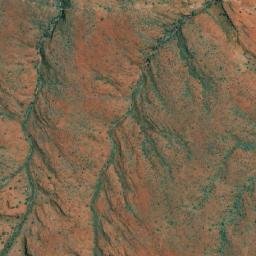 Satellite imagery of Table Top Hill, AU