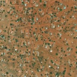 Satellite imagery of Malatsi Hill, BW