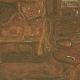 Satellite imagery of Cloudbreak Mine, AU