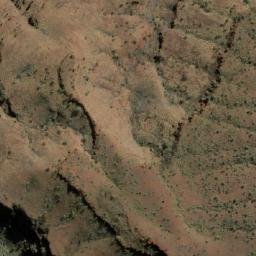 Satellite imagery of Wittenoom Gorge Mine, AU